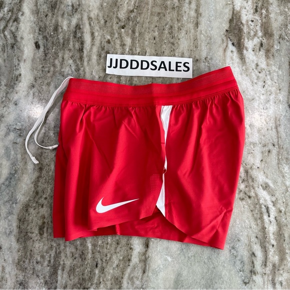 Nike Pro Elite 2" Made In USA Racing Running Shorts Red AO8147-657 Men’s Large - Picture 4 of 8